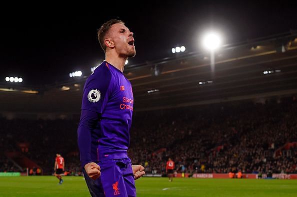 Henderson's goal sealed the game with four minutes to go